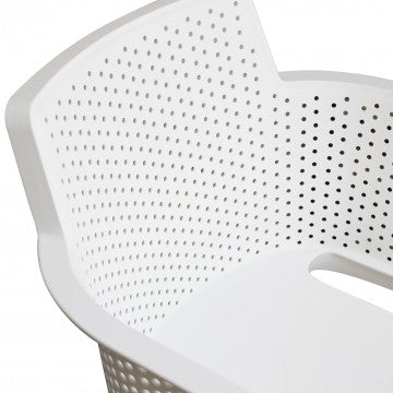 Poltrona Cathy - Poltrona impilabile in polipropilene - Dimensioni: 60x58x76.5cm